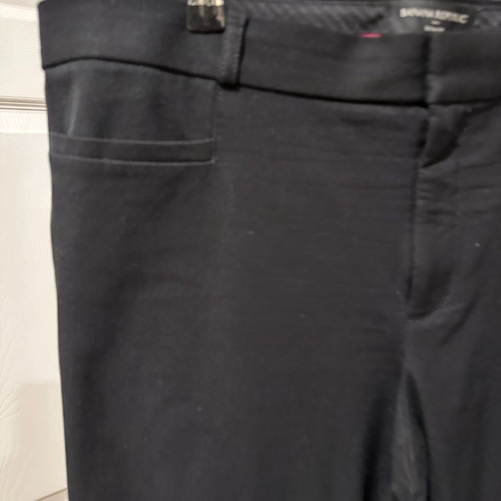 Black Banana Republic Sloan Fit Women's Pants Trousers Size 14 - Picture 3 of 5